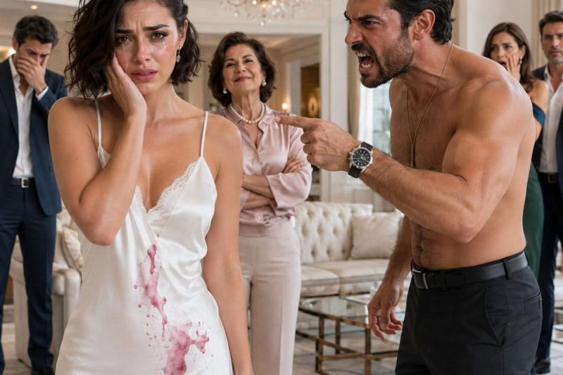 💔🏠 Meu marido me deu um tapa na frente de 18 familiares e gritou: “Sai desta casa!”. Minha sogra sorriu e exigiu que eu deixasse as joias, os cartões e as chaves. Eu só peguei minha bolsa, liguei para minha advogada e fiquei em silêncio… porque a mansão e os 180 mil pesos que ela recebia todo mês saíam de mim.