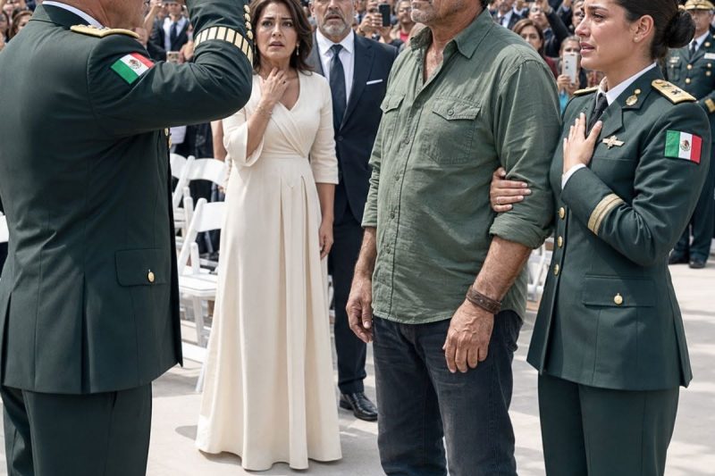 “Je conduisais 17 heures avec mon poids lourd pour voir ma fille recevoir son diplôme militaire, mais son beau-père m’a désigné devant tout le monde : « Assieds-toi derrière, ne la mets pas mal à l’aise » 😔🚛 Puis j’ai simplement levé mon poignet avec un vieux bracelet… et un général a figé la cérémonie.”
