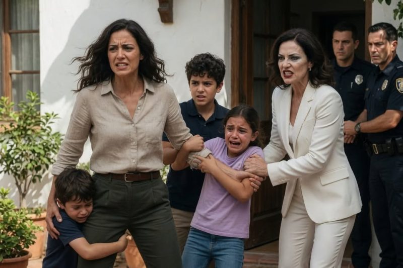 Todos acreditaram que a mulher que criou os 4 filhos da irmã abandonados numa noite de chuva era apenas uma tia bondosa… até que, 10 anos depois, a irmã apareceu elegante, acompanhada de um advogado, e a acusou de ter ‘destruído a sua vida’.