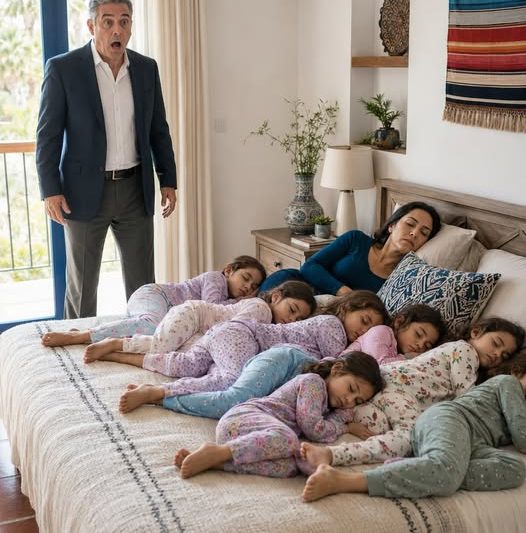 O milionário demitiu 37 babás, mas suas 6 filhas escondiam uma verdade que o deixou de joelhos