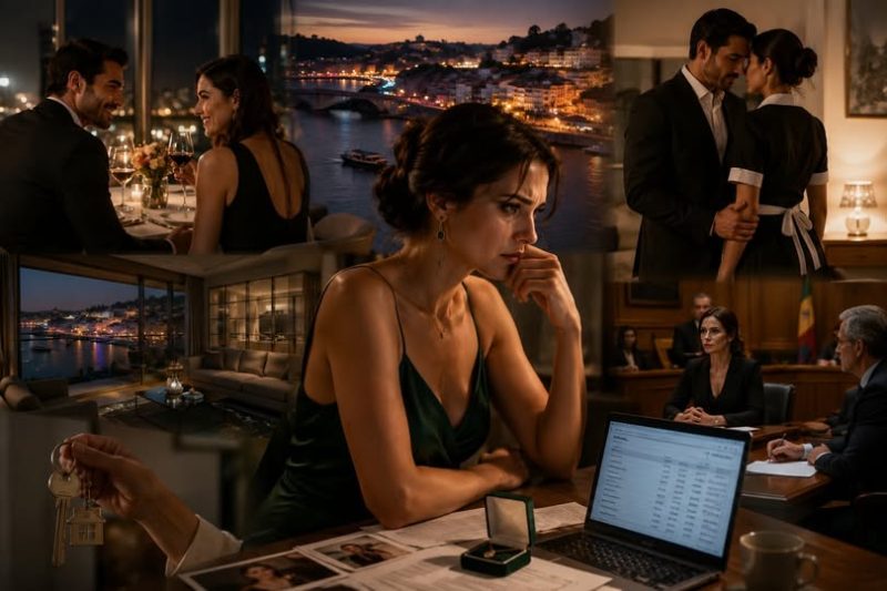 “Meu marido disse para eu vestir meu melhor vestido de aniversário… mas levou a sócia milionária dele para o jantar. À meia-noite, ele ligou implorando por 6.000 euros — e foi então que descobri o apartamento escondido.”