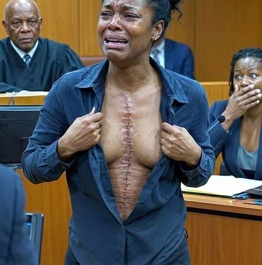 A MINHA PRÓPRIA FAMÍLIA LEVOU-ME A TRIBUNAL, ACUSANDO-ME DE SER UMA FALSA VETERANA. “ELA NUNCA SERVIU NAS FORÇAS ARMADAS. INVENTOU TUDO PARA ROUBAR A HERANÇA DO AVÔ”, GRITOU A MINHA MÃE SOB JURAMENTO. NÃO REAGI. LIMITEI-ME A OLHAR PARA A JUÍZA. MAS, QUANDO LEVANTEI A CAMISA E REVELEI A CICATRIZ NO MEU OMBRO, TODA A SALA FICOU EM CHOQUE… E A MINHA FAMÍLIA ENFRENTOU UM CASTIGO QUE NUNCA IMAGINOU.