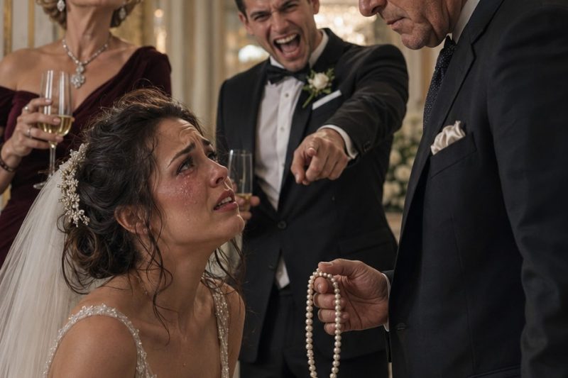 No Dia Do Casamento, O Pai Dela Viu Os Hematomas Sob O Véu… E Em 5 Minutos Destruiu O Noivo E Toda A Família Dele