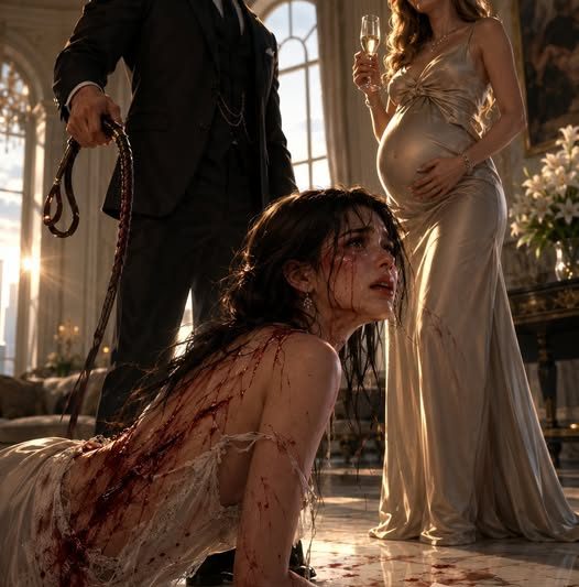 Meu marido me açoitou vinte vezes para me obrigar a pedir perdão à amante grávida dele. Enquanto meu sangue manchava o mármore da mansão, os dois colocaram o divórcio diante de mim e mandaram que eu assinasse sem receber um centavo. Eles só cometeram um erro: acreditaram que eu era uma órfã pobre que dependia daquele casamento. Quando liguei para meu pai e disse “pare de poupar esse homem”, o império de Dário começou a desmoronar antes mesmo de ele descobrir meu verdadeiro sobrenome