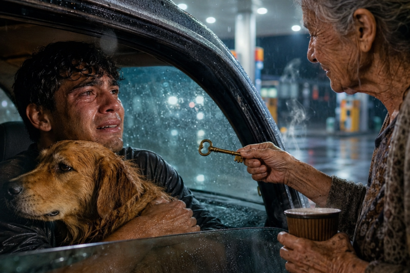 EU DORMI NO MEU CARRO POR TRÊS NOITES PORQUE NINGUÉM QUERIA ALUGAR UM QUARTO PARA MIM COM O MEU CACHORRO