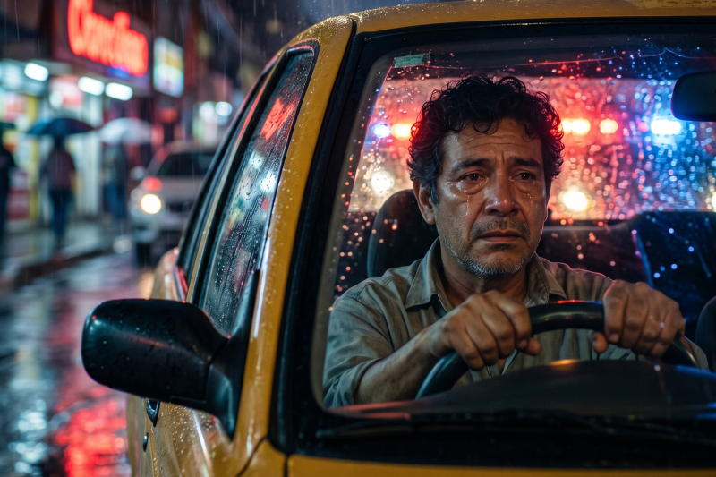 Miguel cerró los ojos. La lluvia seguía afuera. Pero dentro de él… algo había cambiado para siempre.