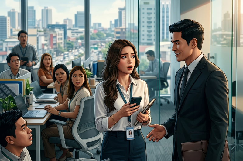 Tuwing Bina-block Ko ang Online Boyfriend Ko, May Masamang Nangyayari sa Kumpanya — Ngunit Nang Makita ng Malaking Boss ang Pulseras na Regalo Niya sa Akin, Bigla Siyang Namutla!