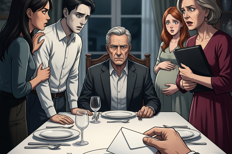 🔥 MI ESPOSO ME DESPERTÓ A GRITOS PORQUE ME NEGÉ A DARLE $150,000 A SU MAMÁ. ME EMPUJÓ CONTRA EL TOCADOR Y ME ORDENÓ SERVIRLE LA COMIDA PARA “APRENDER A RESPETAR”. A LAS 12:00 ABRÍ LA PUERTA CON LA MESA PUESTA. PERO ÉL NO SABÍA QUIÉNES SE SENTARÍAN FRENTE A SU MADRE… NI QUÉ HABÍA ESCONDIDO DEBAJO DE SU PLATO. 🔥