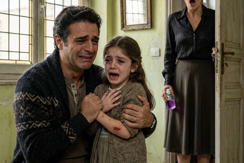 Se você voltar a falar da sua mãe, haverá consequências. Andrés ouviu aquela frase ao chegar inesperadamente em casa. Segundos depois, viu sua filha paralisada diante da mulher em quem havia confiado por mais de um ano. No entanto, a cena no quarto não era o segredo mais grave..