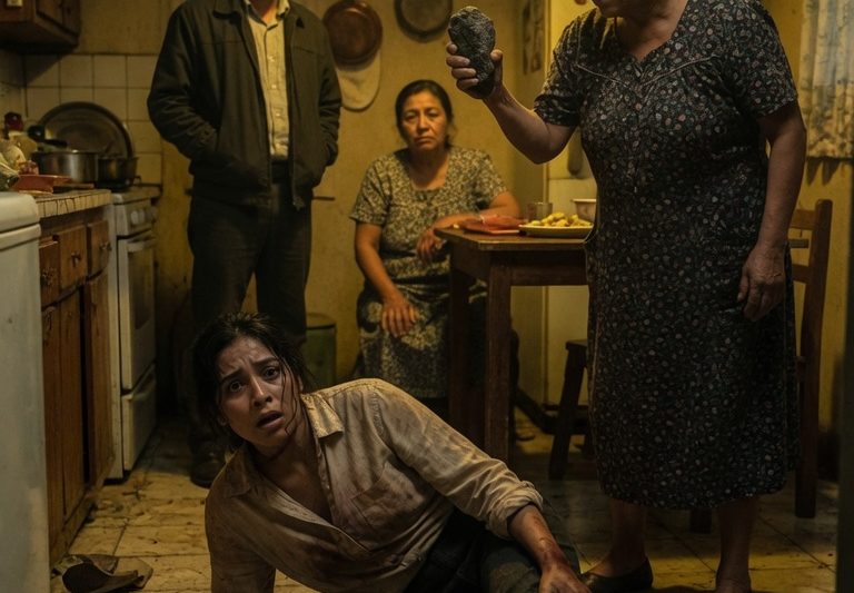 MI SUEGRA ME QUEBRÓ LA PIERNA CON EL TEJOLOTE DEL MOLCAJETE Y MI ESPOSO SE QUEDÓ MIRANDO; HORAS DESPUÉS, UNA LLAMADA HIZO LLEGAR A UN NOTARIO, DOS PATRULLAS Y A LA MUJER QUE REVELÓ POR QUÉ AQUELLA CASA JAMÁS LES HABÍA PERTENECIDO