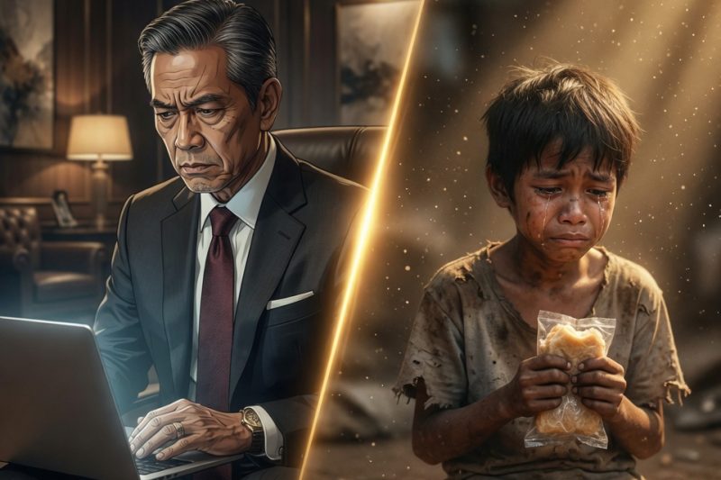 “Ang Patek Philippe at ang Tinapay: Paano Sinira ng Isang Batang Lansangan ang Kayabangan ng Isang Bilyonaryo”