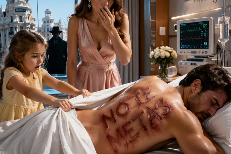 Minha Filha Sussurrou No Hospital: “Mamãe, Não Olhe As Costas Do Papai”, Mas Quando Ela Levantou O Lençol E Eu Vi Aquelas Marcas Depois De 10 Anos De Casamento, Apenas Peguei Meu Telefone Em Silêncio… Sem Imaginar Que Uma Gravação Escondida Destruiria Toda Uma Família Poderosa.