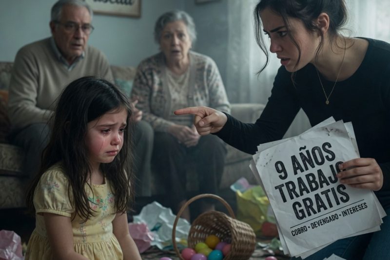 Mis padres humillaron a mi hija en Pascua y al día siguiente les cobré nueve años de trabajo gratis