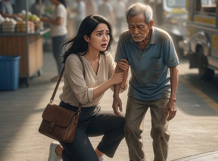 Pagbukas Ko ng Pintuan ng Jeepney Terminal, Nakita Kong Nanginginig sa Gutom ang Aking Ama—Habang ang Asawang Pinagkatiwalaan Ko sa Bawat Padalang Piso ay Nagdiriwang sa Condo Kasama ang Isang Babaeng Hindi Ko Kilala, Hawak ang Dokumentong Maaaring Magpaalis sa Amin sa Sarili Naming Tahanan Kinabukasan ng Umaga