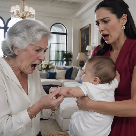 Quando levei o meu bebé de 1 ano para conhecer a minha mãe, ela mal lhe tocou na mão e gritou: «Afasta-o daqui!» Eu não discuti. Apenas olhei para as marcas no pulso dele, peguei no telemóvel e levei-o ao hospital, sem imaginar o que os exames iriam revelar.