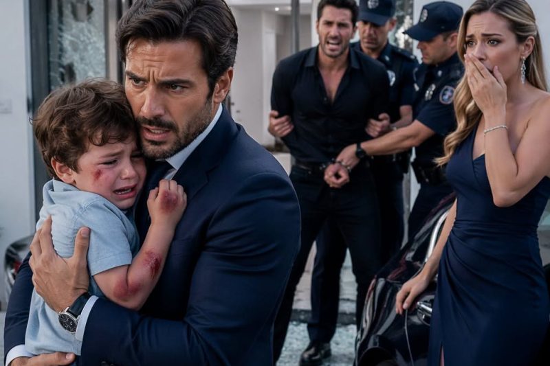 Meu filho de 4 anos me ligou no trabalho chorando: “Papai, o namorado da mamãe me bateu com um taco”. Eu estava a 20 minutos de distância, então não gritei nem ameacei; apenas liguei para meu irmão e para a emergência… mas a câmera da sala revelou algo pior do que o golpe.