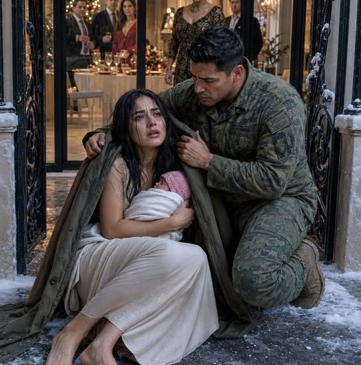 Deixaram-na descalça no frio intenso com a sua bebé recém-nascida porque a sogra gritou: “Essa menina não é filha do meu filho.