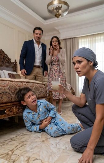 **O menino gritava que havia algo mordendo suas entranhas, mas a madrasta queria interná-lo… até que a babá sentiu o cheiro do atole**