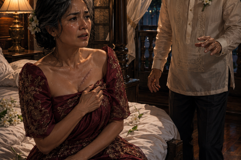 SA GABI NG KASAL NAMIN, HABANG MARAHAN NIYANG INAALIS ANG MGA ASPILE SA AKING BARO’T SAYA, BIGLA SIYANG NAPAATRAS—AT NANG BUMAGSAK ANG KANYANG TINGIN SA PEKLAT NA TATLONG TAON KONG ITINAGO, ANG SAYA SA KANYANG MUKHA AY NAPALITAN NG SAKIT NA HINDI KO INAASAHAN NANG GABING IYON